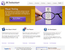 Tablet Screenshot of bbtestassistant.com